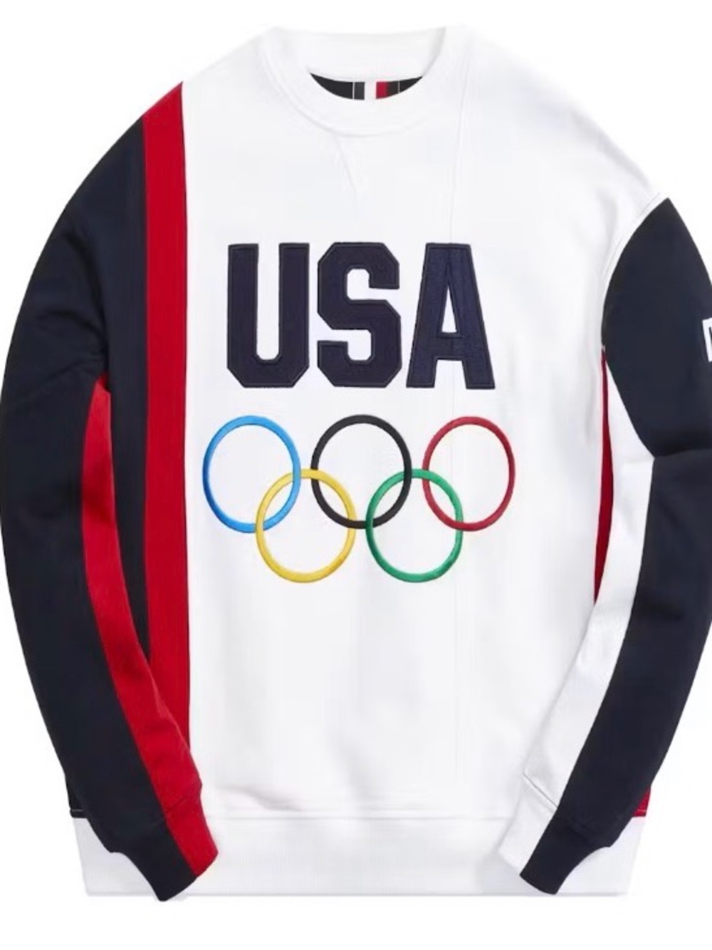 Kith for Team USA Colorblocked Crewneck - XXL